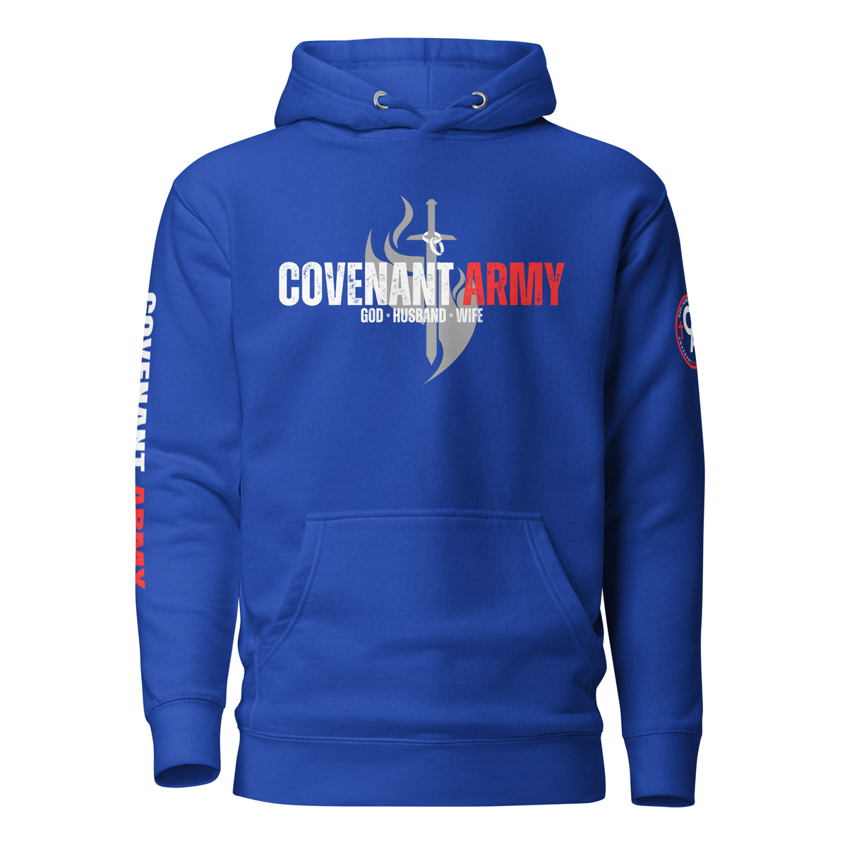 Covenant Army Marriage Hoodie – Team Royal Front