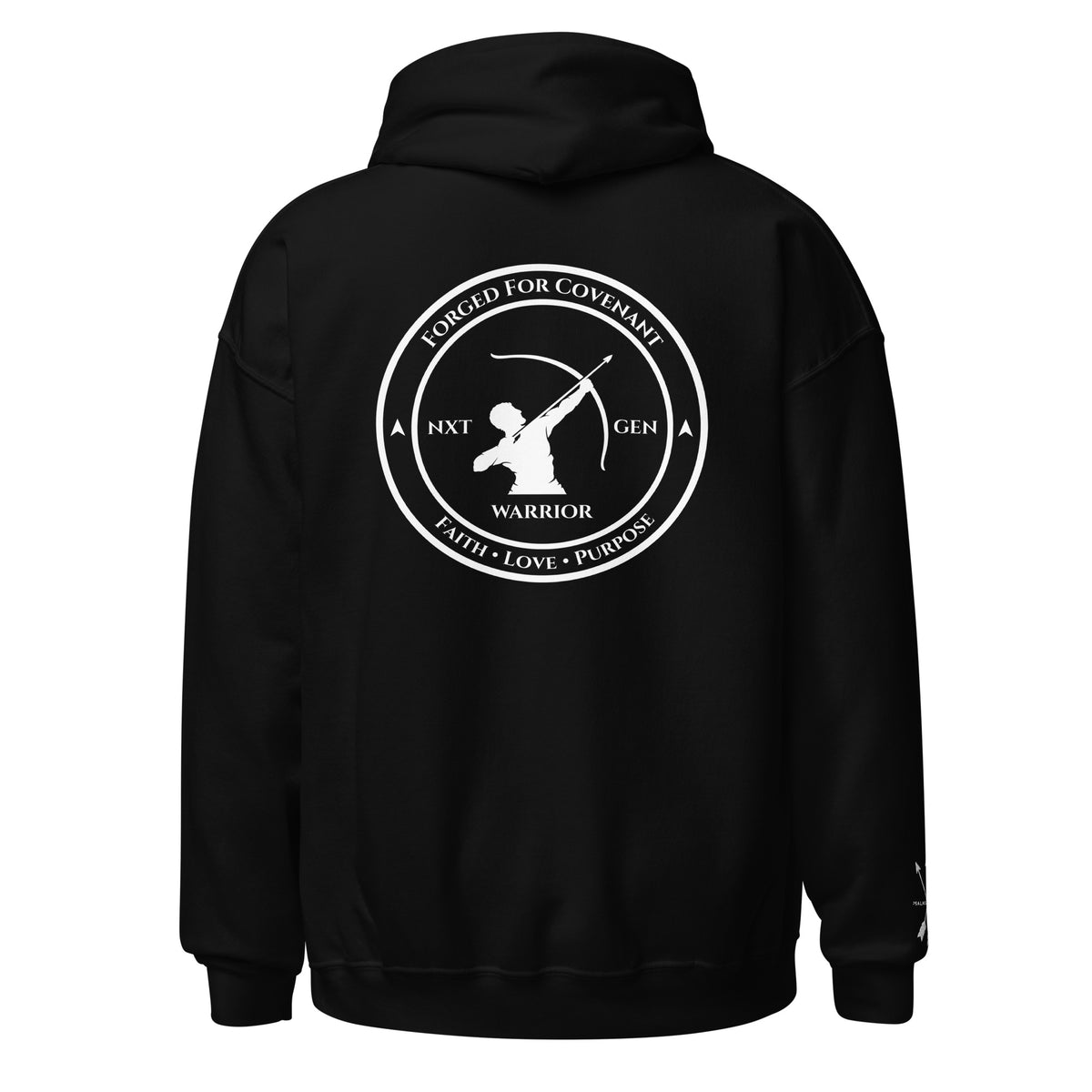 NXT GEN Warrior Hoodie – Black Back