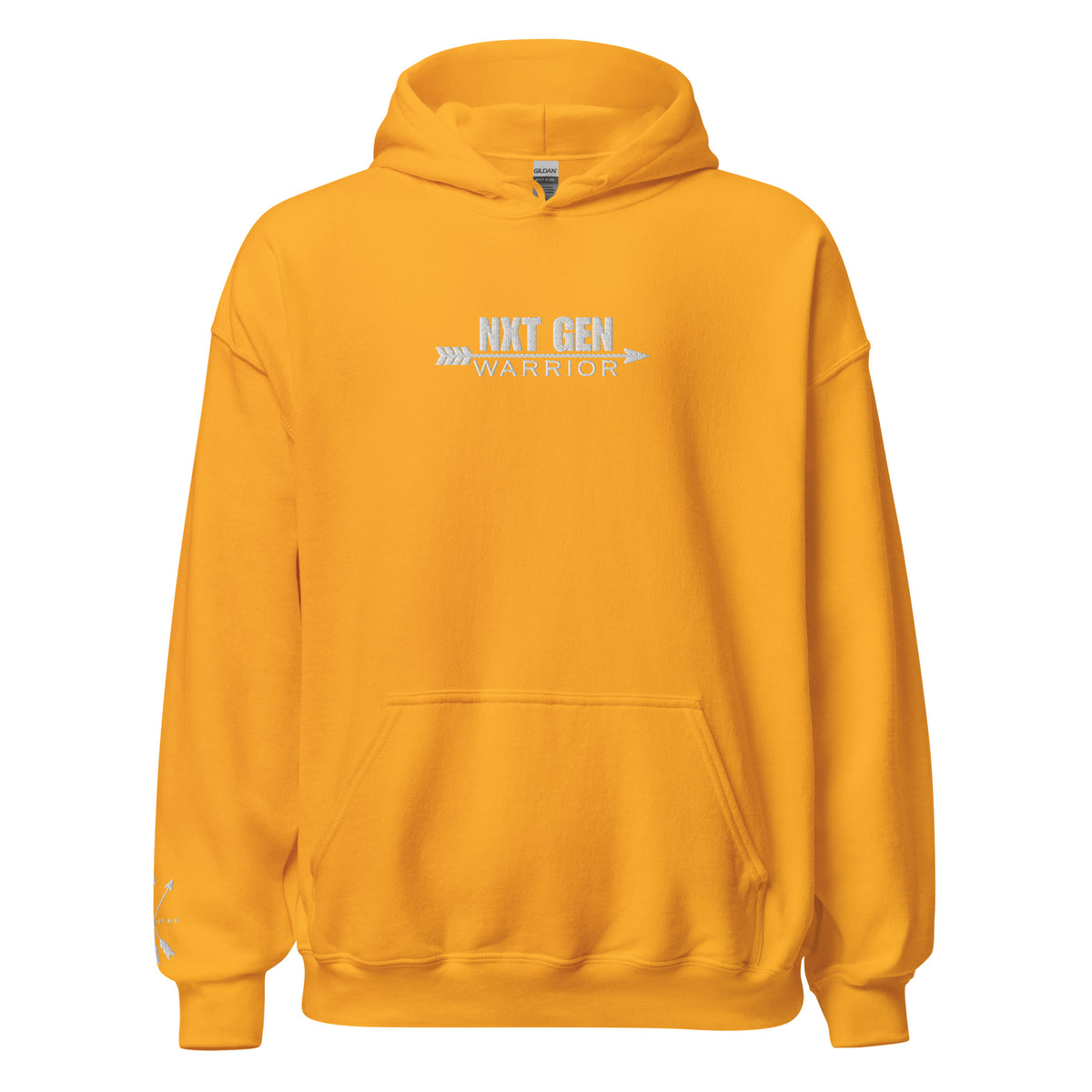 NXT GEN Warrior Hoodie – Gold Front