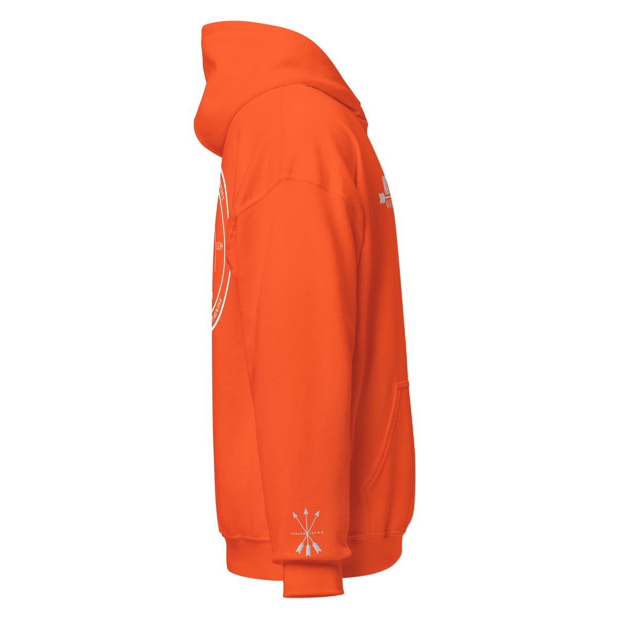 NXT GEN Warrior Hoodie – Orange Right