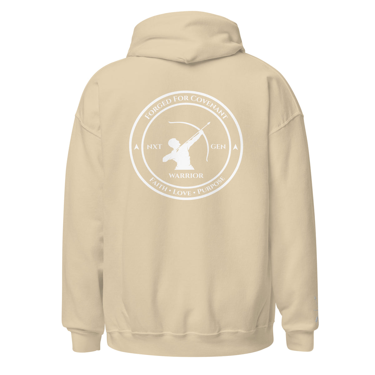 NXT GEN Warrior Hoodie – Sand Back