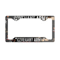 Covenant Army Marriage Metal License Plate Frame — Car Tag Holder