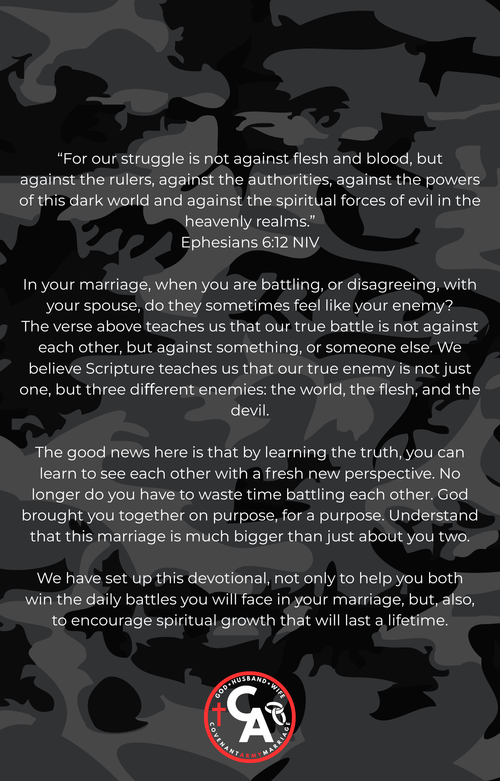 Covenant Army Marriage - 40 Day Marriage Devotional (PDF Download)