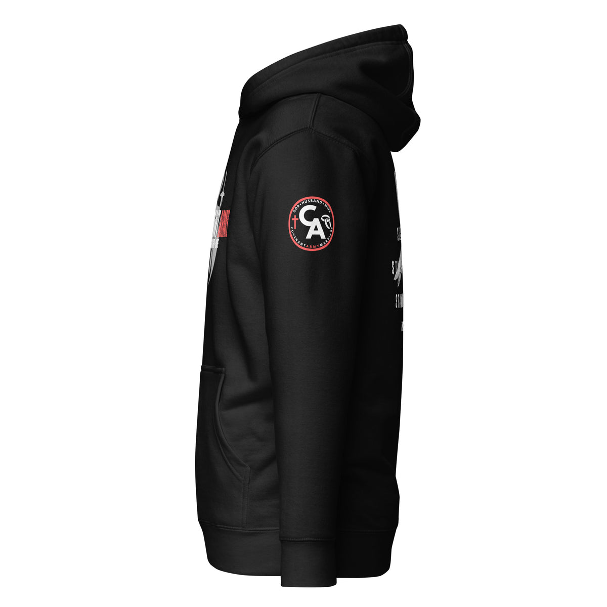 Covenant Army Marriage Hoodie – Black Left