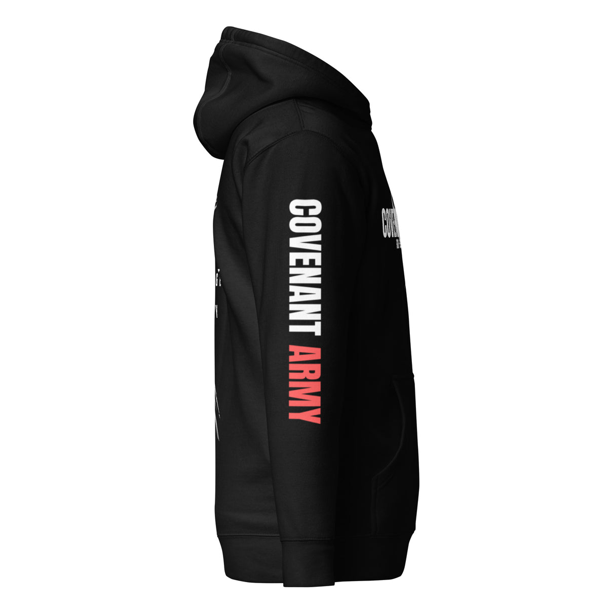 Covenant Army Marriage Hoodie – Black Right