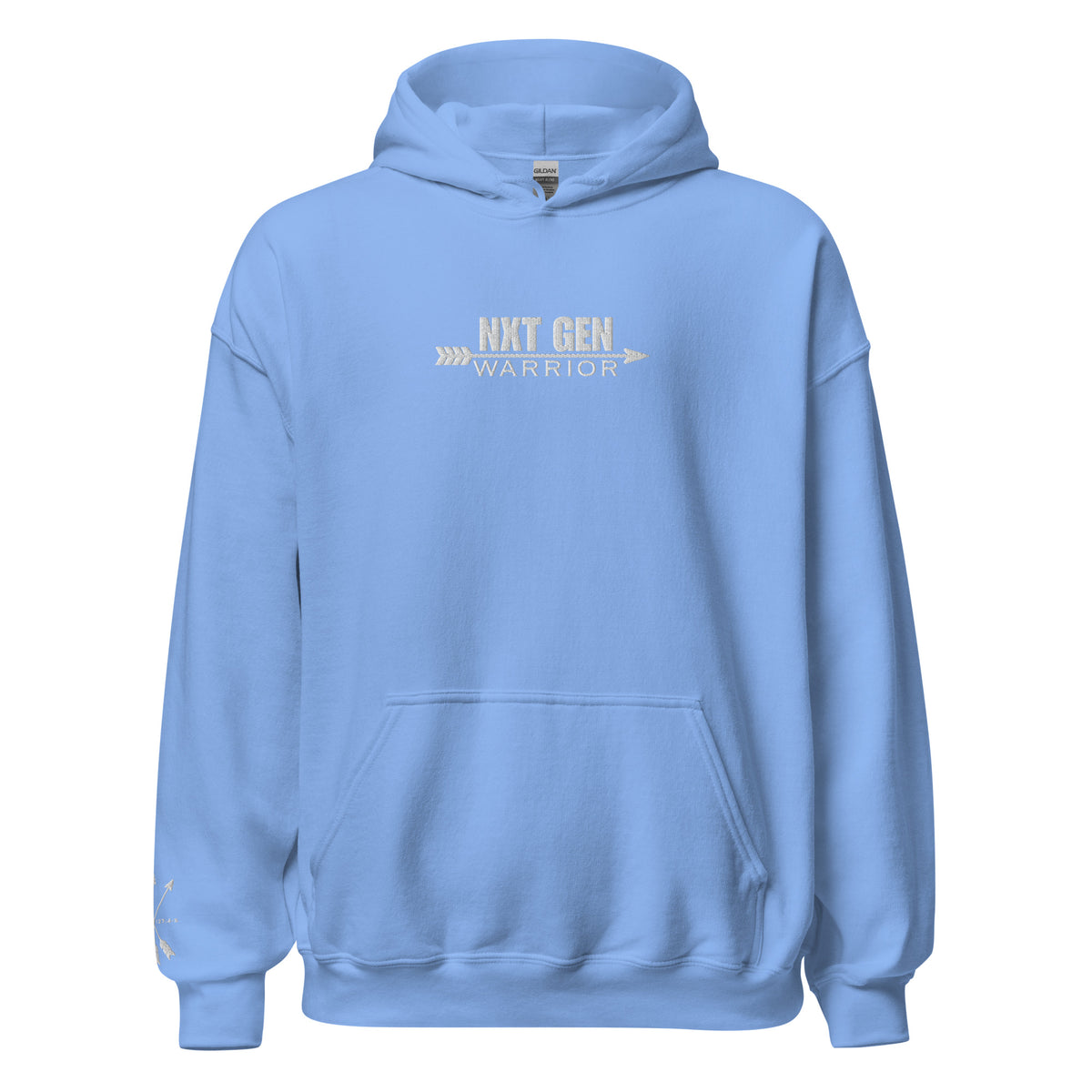 NXT GEN Warrior Hoodie – Carolina Blue Front