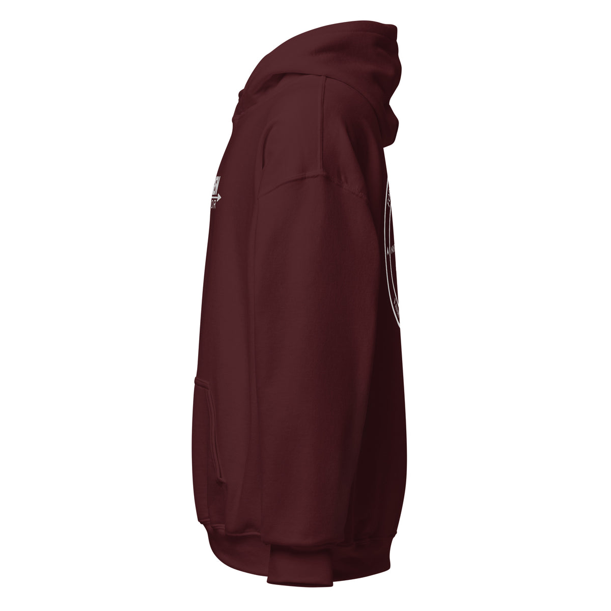 NXT GEN Warrior Hoodie – Maroon Left