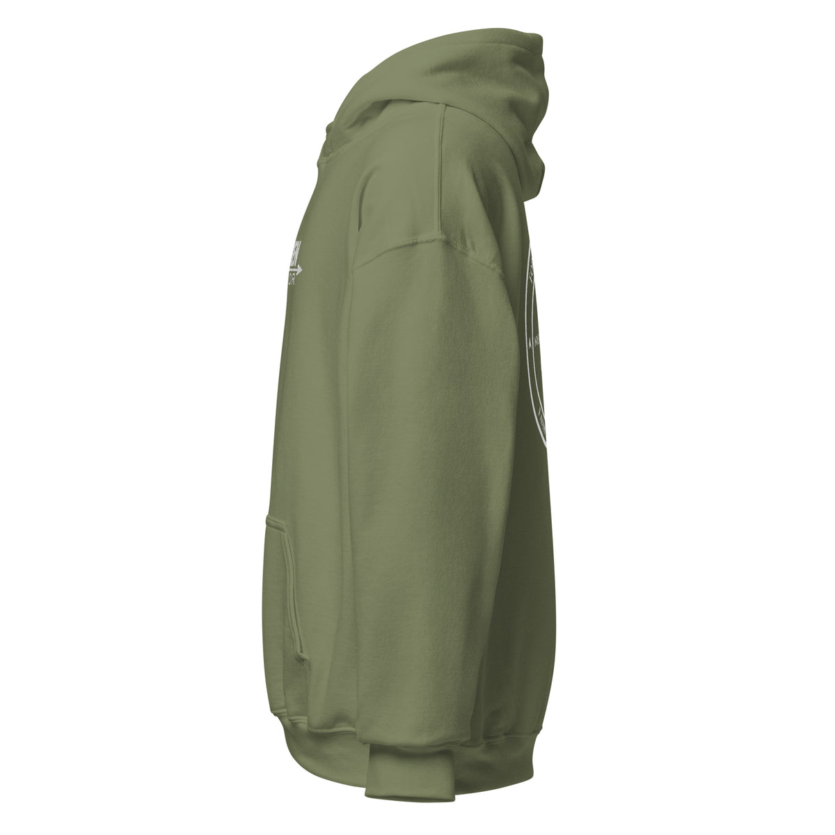 NXT GEN Warrior Hoodie – Military Green Left