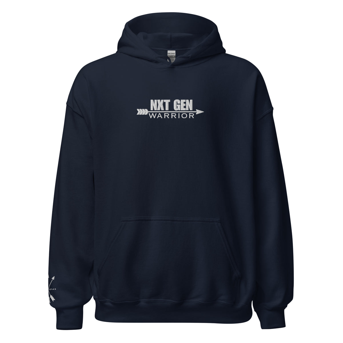 NXT GEN Warrior Hoodie – Navy Front