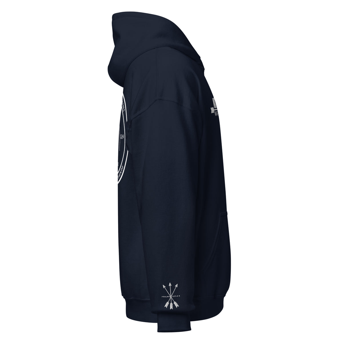 NXT GEN Warrior Hoodie – Navy Right