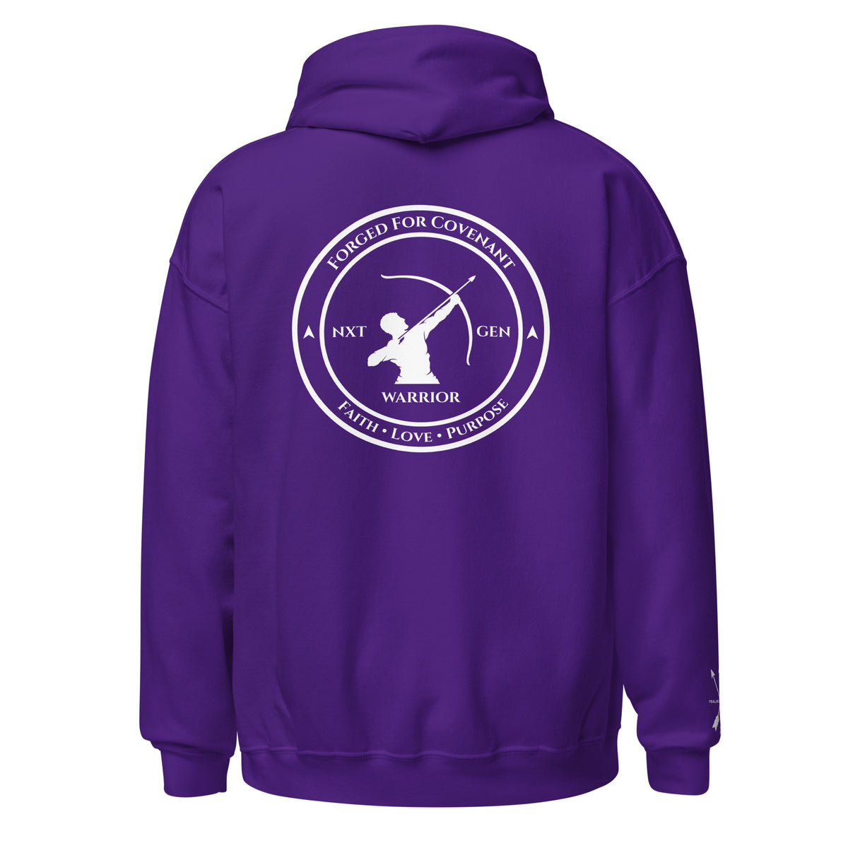 NXT GEN Warrior Hoodie – Purple Back