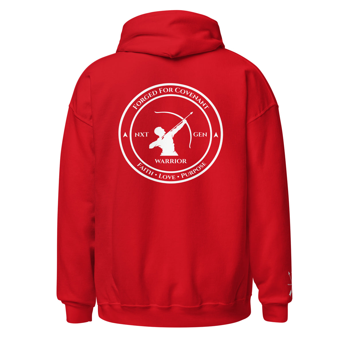 NXT GEN Warrior Hoodie – Red Back