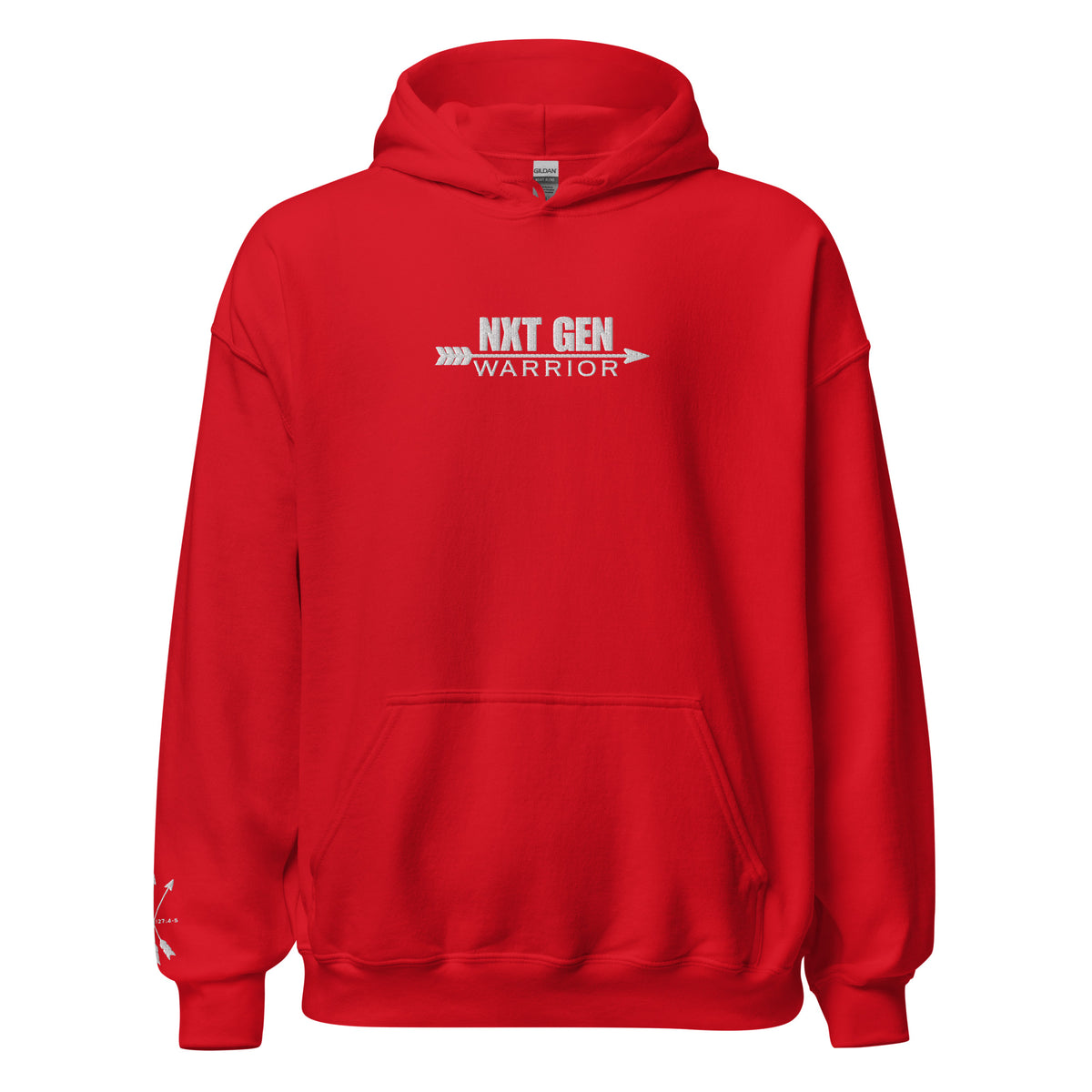 NXT GEN Warrior Hoodie – Red Front