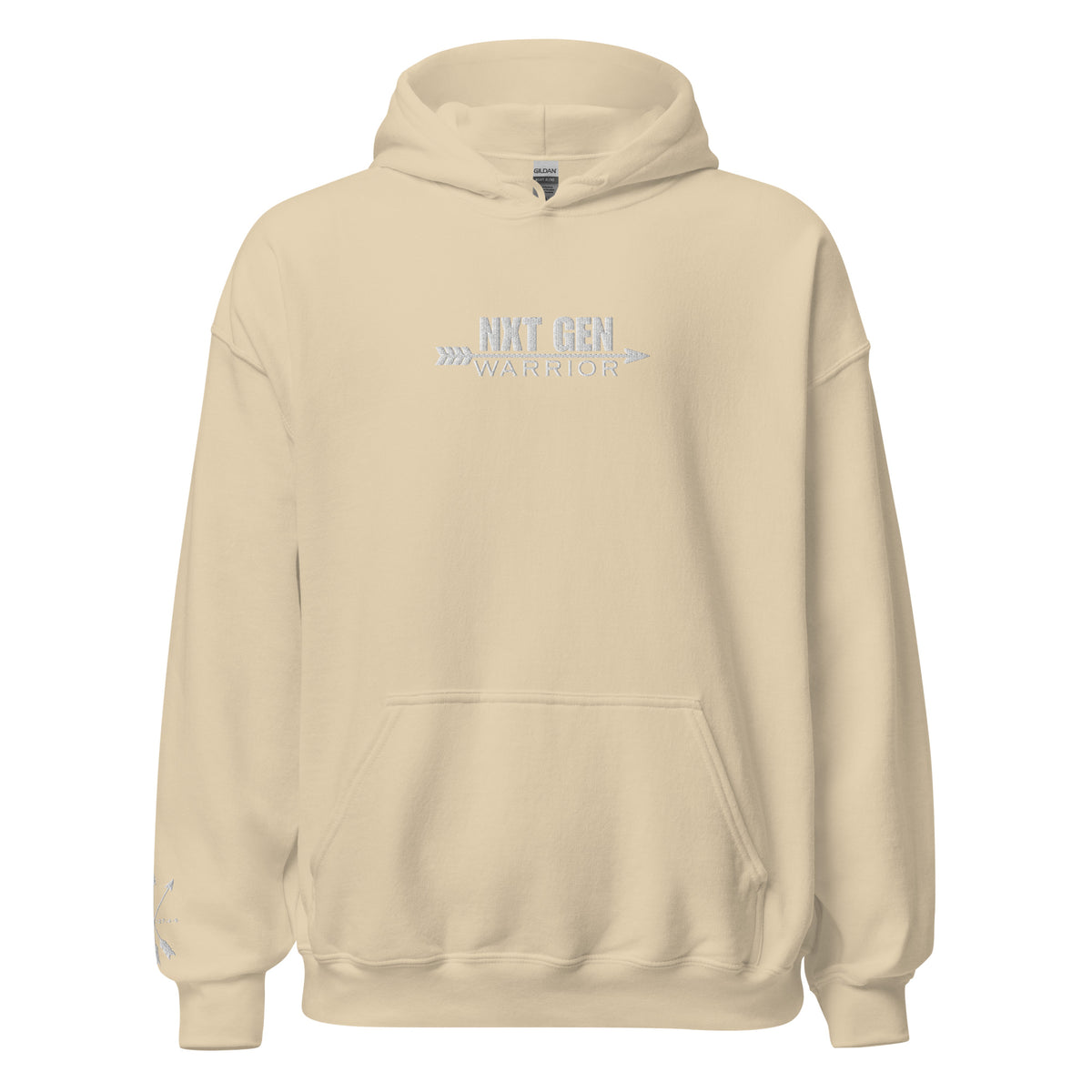 NXT GEN Warrior Hoodie – Sand Front
