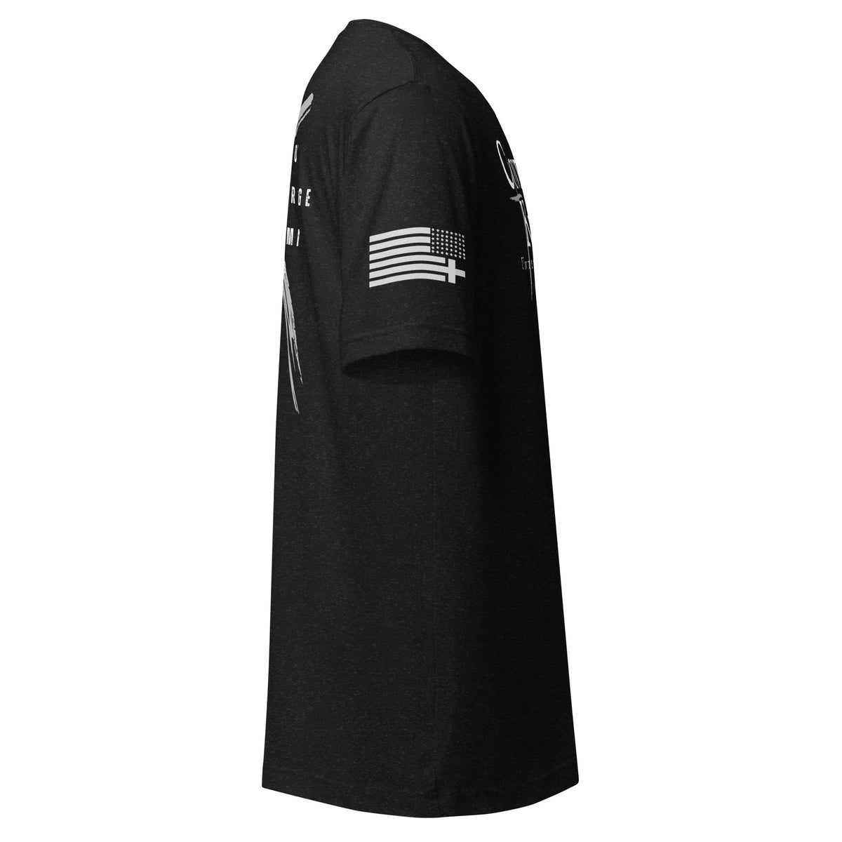 Covenant Keepers Tee – Black Heather Right