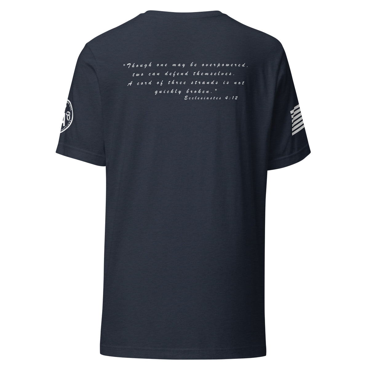 Warrior Wife - One Flesh. One Fight. One Mission. – Heather Navy Back