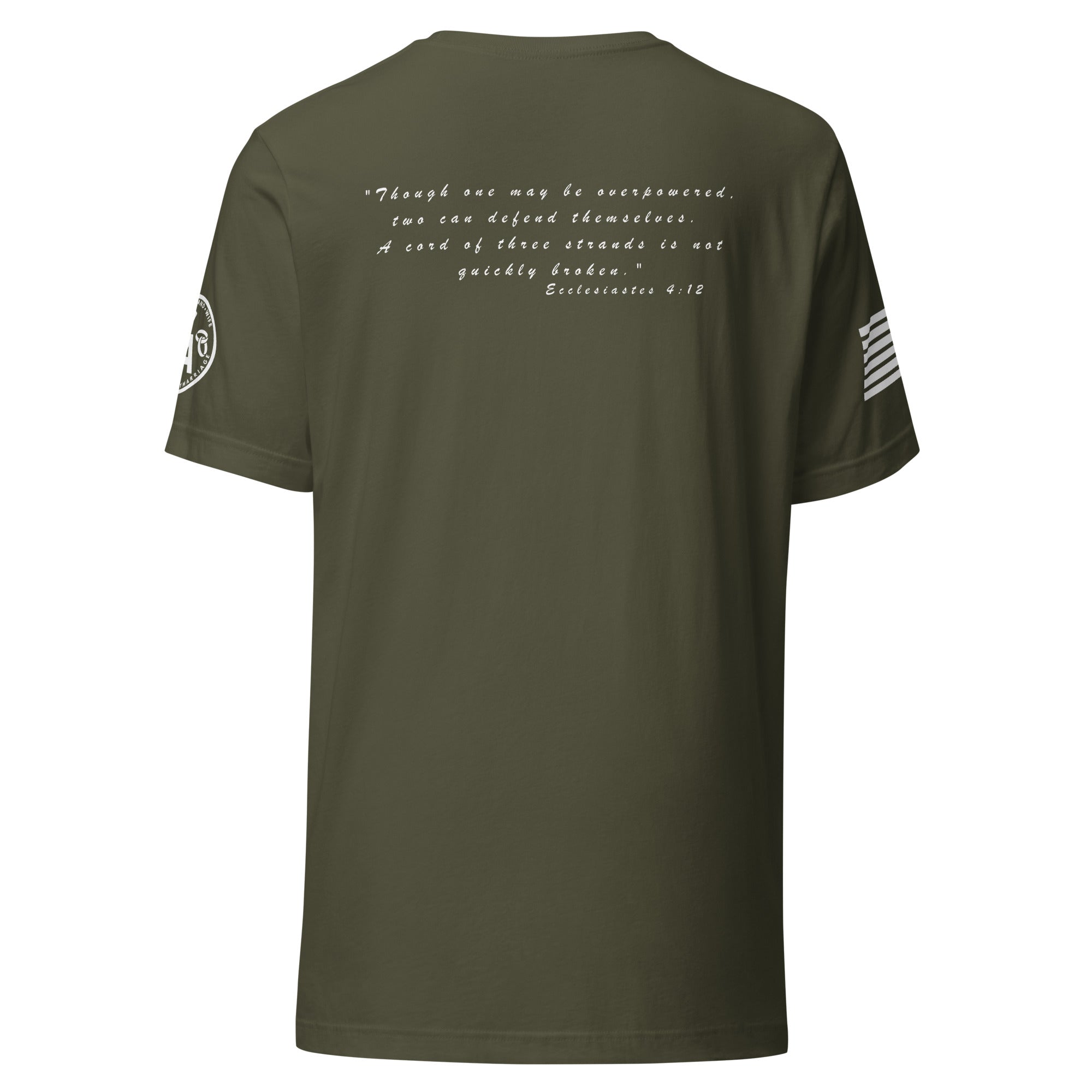 Warrior Wife - One Flesh. One Fight. One Mission. – Military Green Back