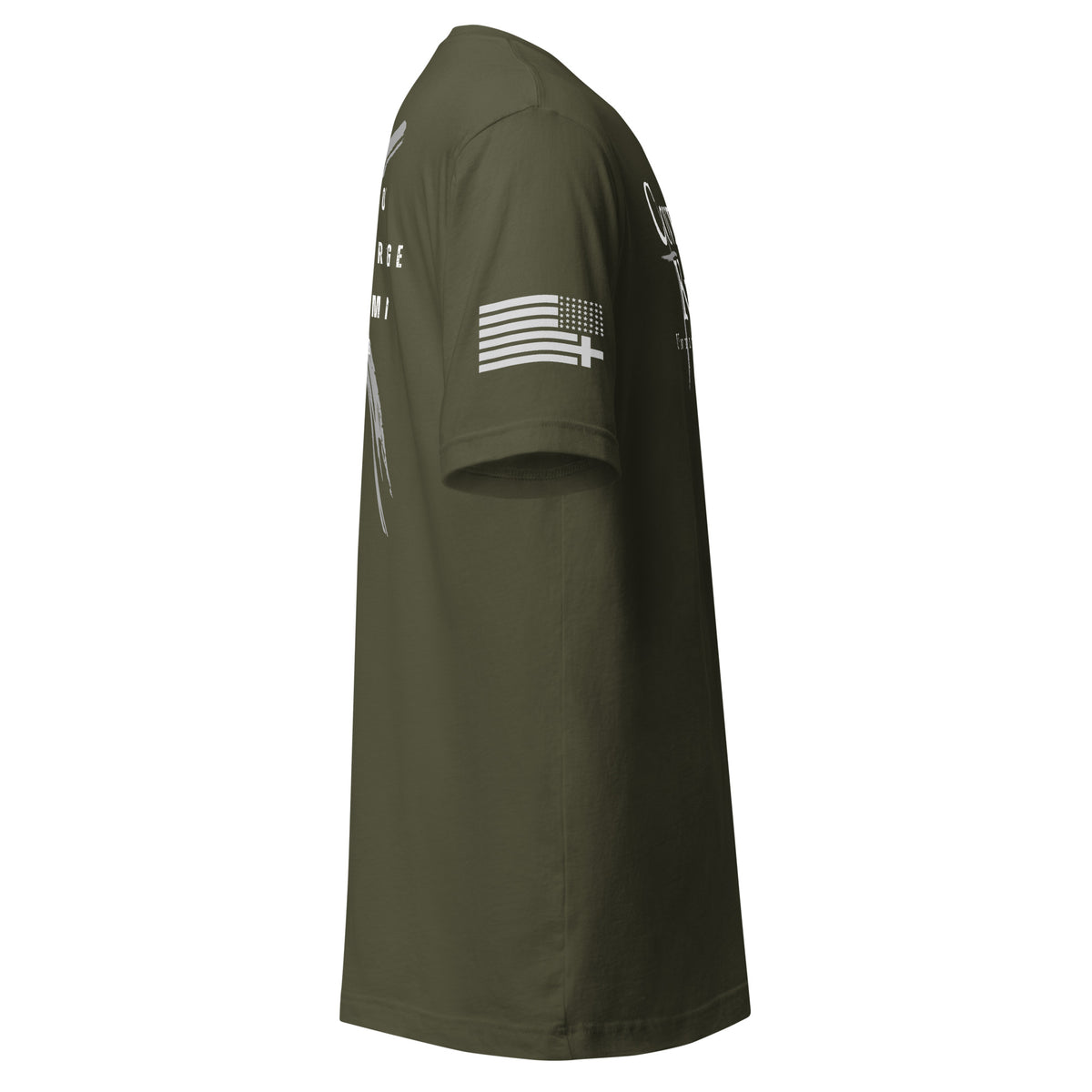 Covenant Keepers Tee – Military Green Right