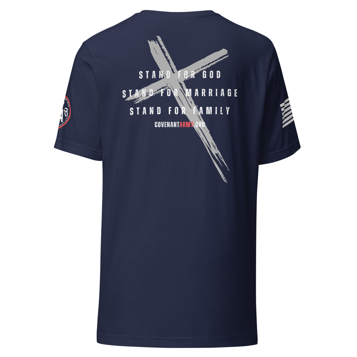 Covenant Keepers Tee – Navy Back