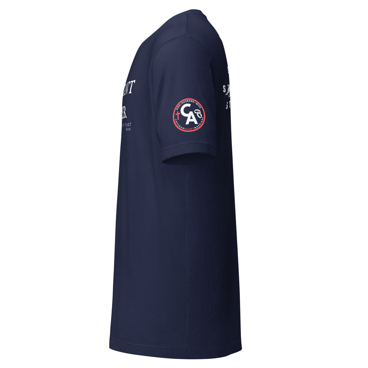 Covenant Keepers Tee – Navy Left