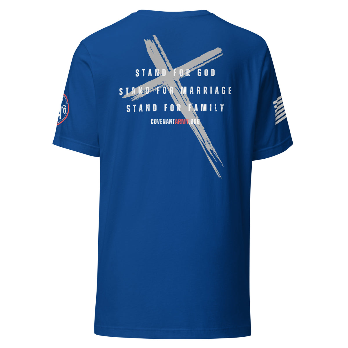 Covenant Keepers Tee – True Royal Back